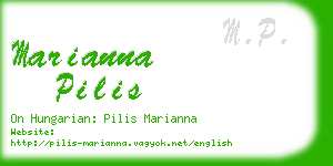 marianna pilis business card